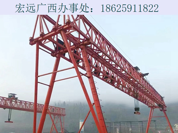 廣西防城港單梁龍門吊：工業(yè)搬運的高效利器