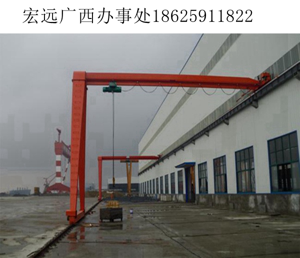 廣西玉林輪胎式龍門(mén)吊的技術(shù)解析