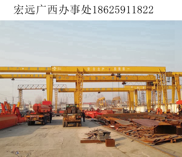 廣東陽(yáng)江160 噸龍門吊：重型吊裝的鋼鐵巨人